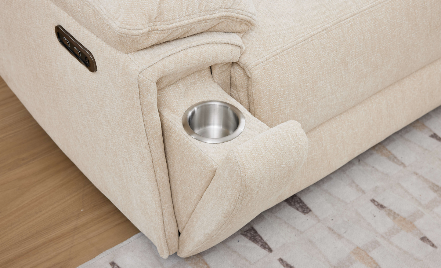 The Boston Corner Unit in Beige