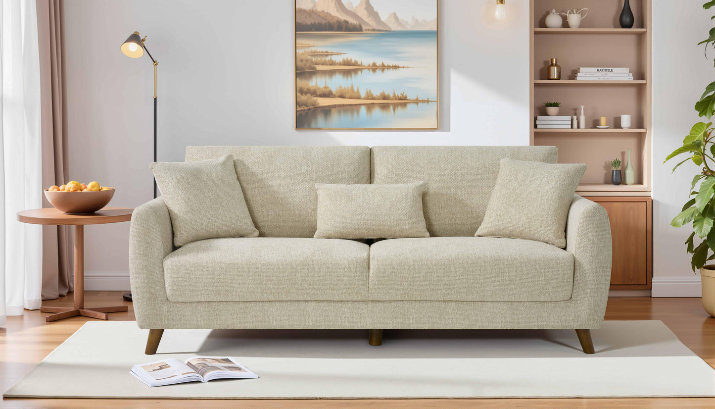 The York Suite in Beige 2+3 Seater
