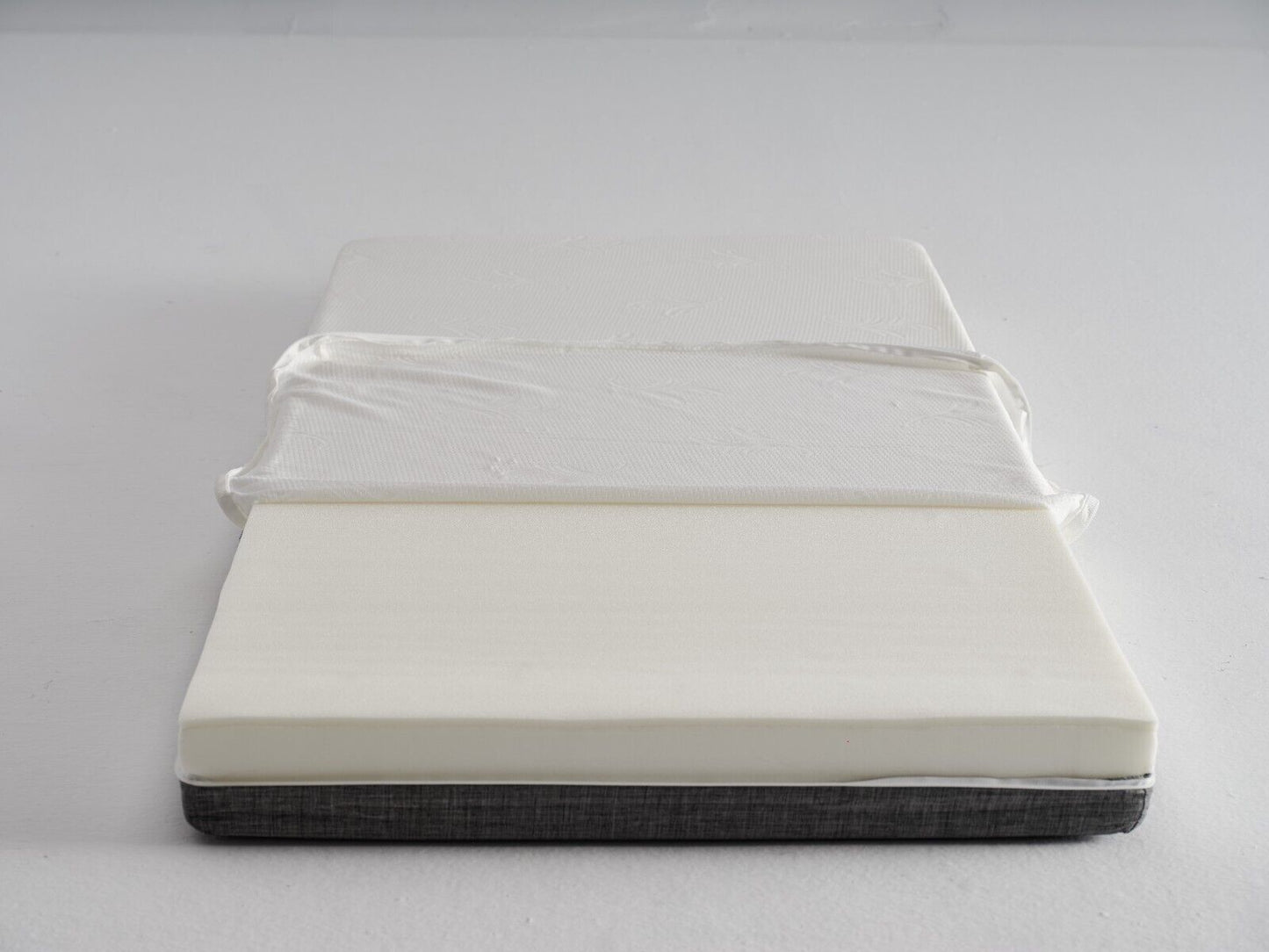 Single Mattress 5 Inch Deep Thick Orthopedic Medium Hard Firm Foam White 3ft
