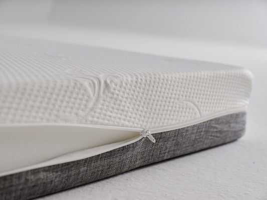 Single Mattress 5 Inch Deep Thick Orthopedic Medium Hard Firm Foam White 3ft