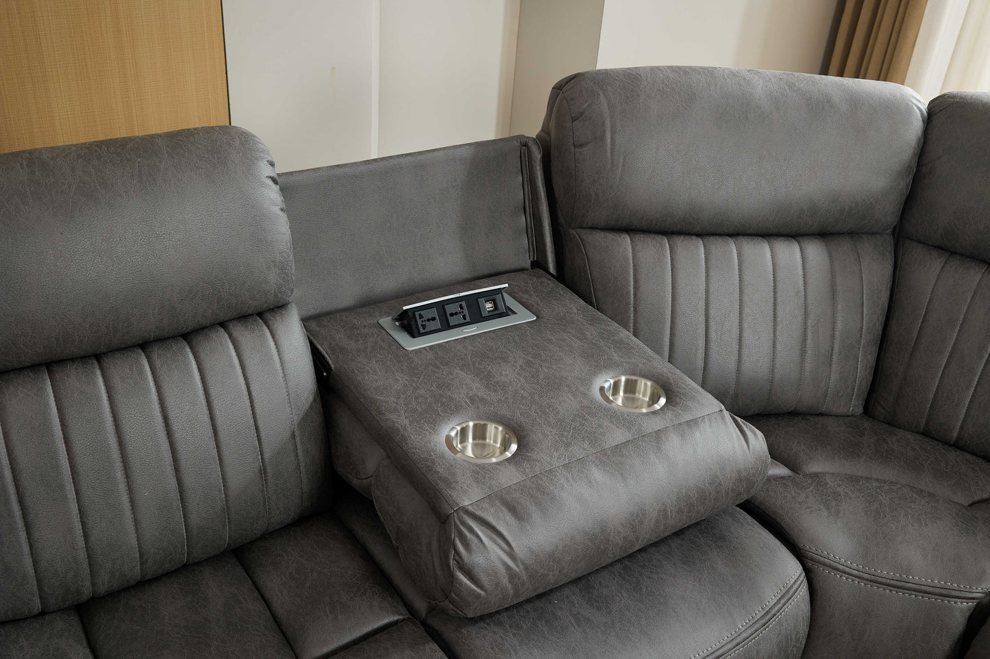 Stanley Electric Comfortable 3 Seater 2 Seater Sofa And Chair