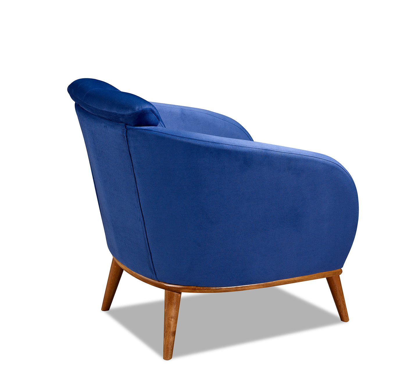 EFSUN Berger Blue 1-Seater Sofa