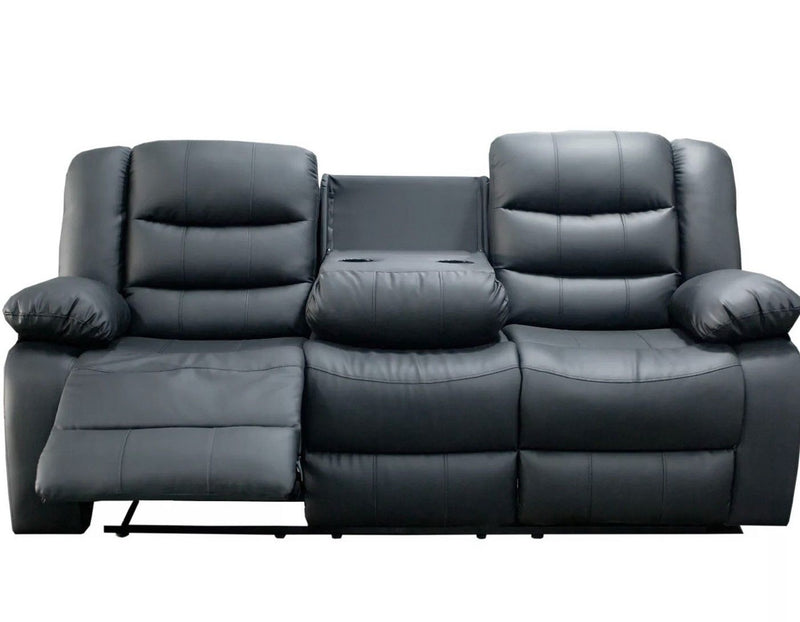 Roma Recliner Sofa - Leather, 3+2 Seater
