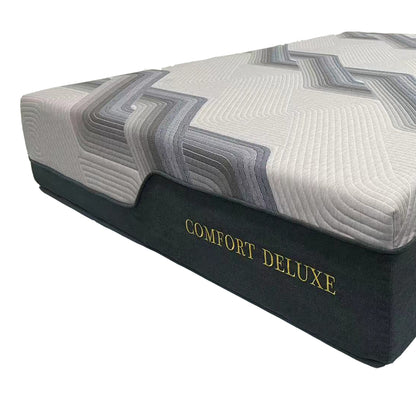 Mattress Foam Memory 50mm Comfort Deluxe 10" Depth Double king Soft Firmness