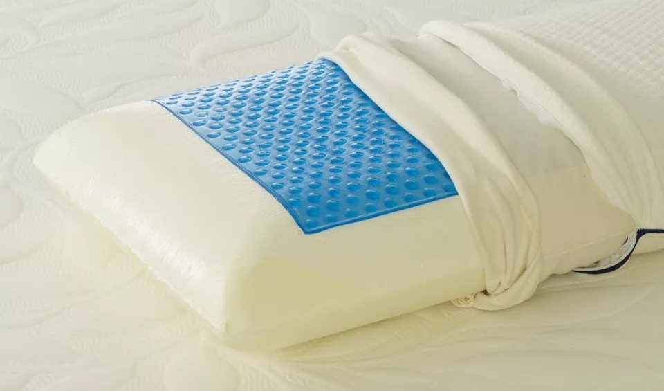 Memory Foam Head Neck Back Support Bed Pillow Medium Soft Firm With Case