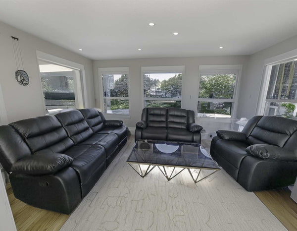 Roma Recliner Sofa - Leather, 3+2 Seater