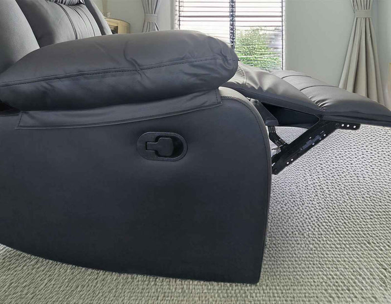 Roma Recliner Sofa - Leather, 3+2 Seater