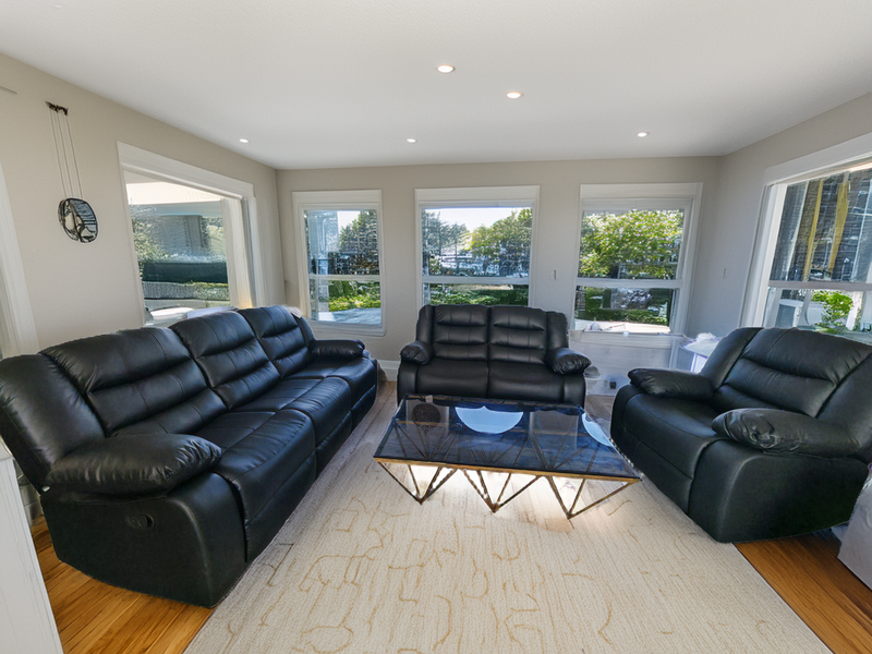 Roma Recliner Sofa - Leather, 3+2 Seater