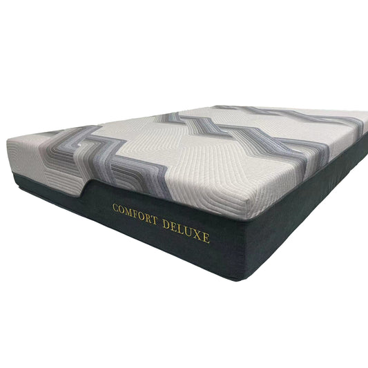 Mattress Foam Memory 50mm Comfort Deluxe 10" Depth Double king Soft Firmness