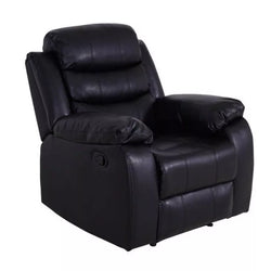 Modern Faux Leather Recliner Armchair Reclining Sofa Chair Lounge Cinema Gaming