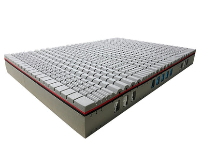 Pocket Spring Mattress 7 Zone Density 3 Dimensional Die Cutting Foam Medium Soft