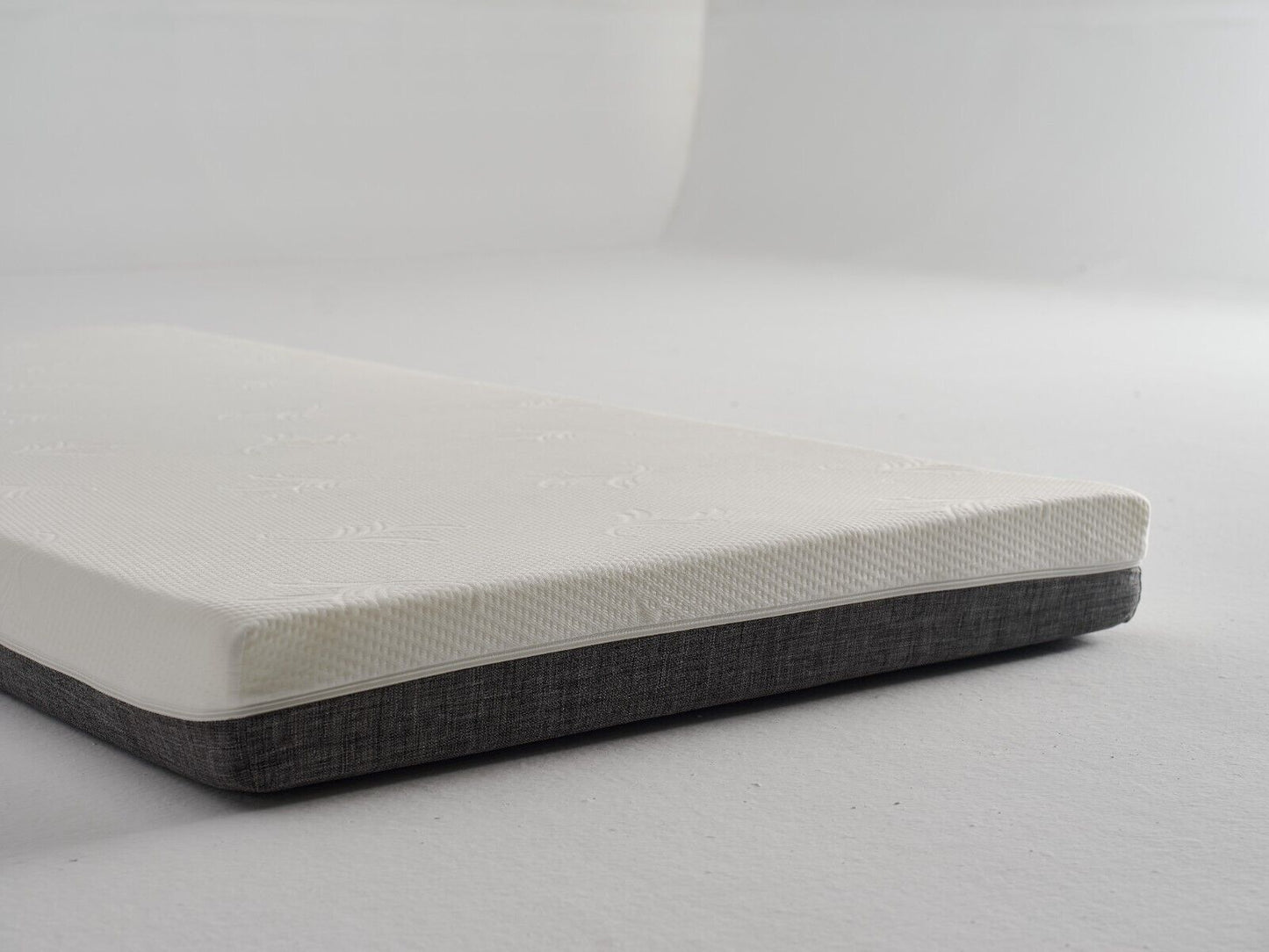 Single Mattress 5 Inch Deep Thick Orthopedic Medium Hard Firm Foam White 3ft