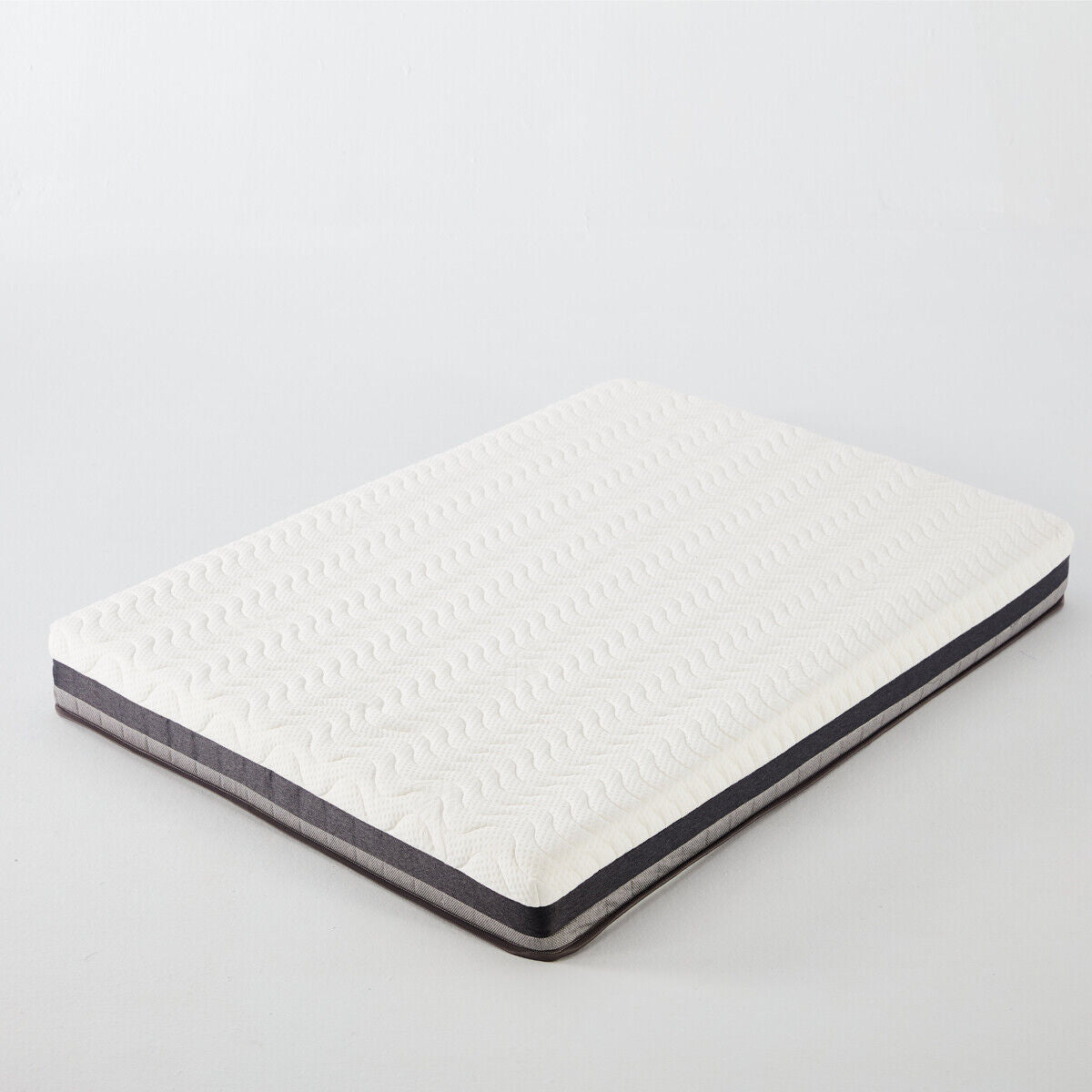 Foam Mattress Double Bed 6 Inch Extra Deep Thick Orthopedic Medium Hard White
