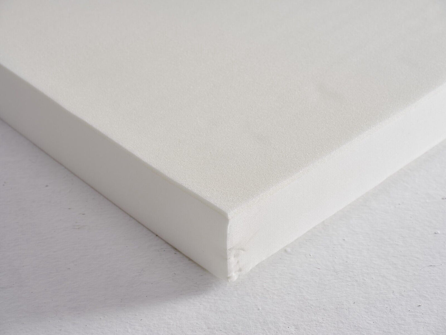 Single Mattress 5 Inch Deep Thick Orthopedic Medium Hard Firm Foam White 3ft