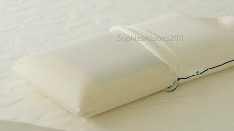 Cool Gel Orthopeadic Support Domed Ergonomic 100% Memory Foam Pillow Cushion