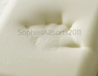 Naked Orthopeadic Support Domed Ergonomic 100% Memory Foam Pillow Cushion