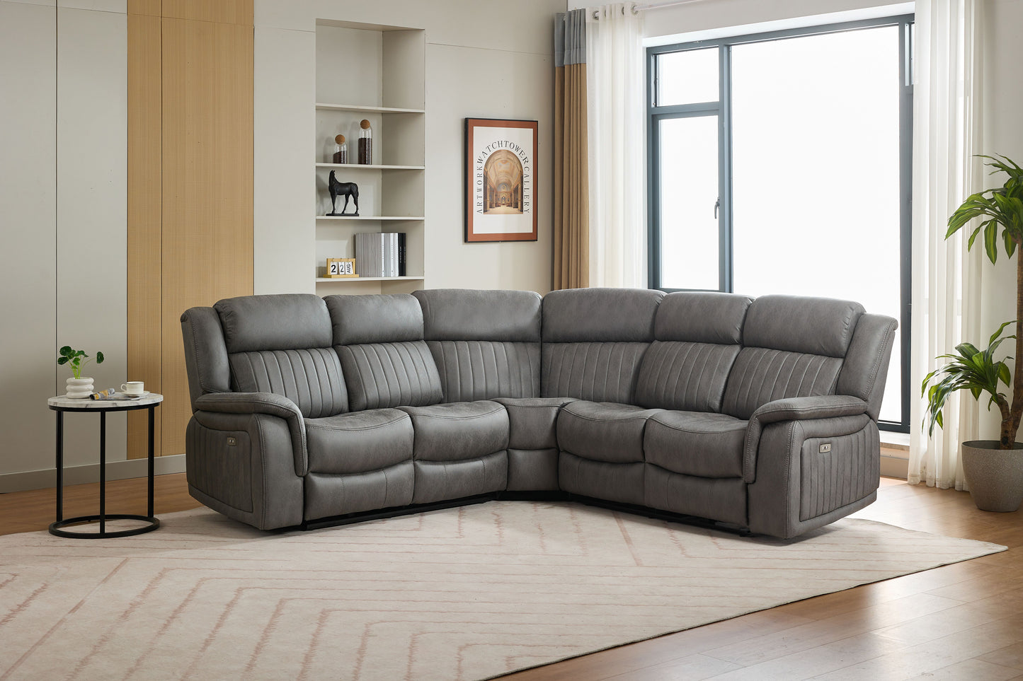 Stanley Electric Comfortable 3 Seater 2 Seater Sofa And Chair