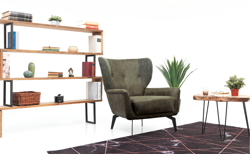 Napoli Design - Green - 3+1+1 Sofa Set for Living Room
