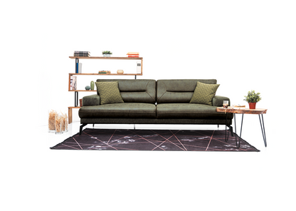 Napoli Design - Green - 3+1+1 Sofa Set for Living Room